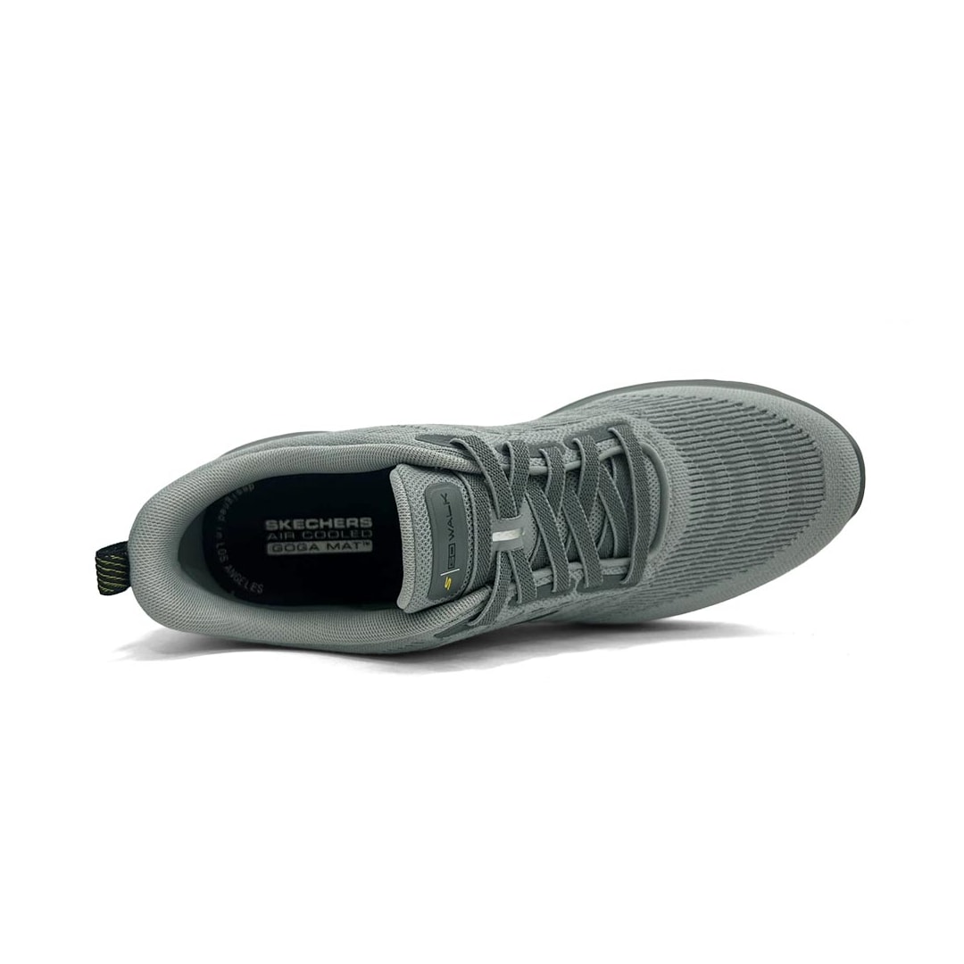 Tênis Skechers Masculino Esporte Go Walk 8 Day 216782 Cinza Tênis Skechers Masculino Esporte Go Walk 8 Day 216782 Cinza