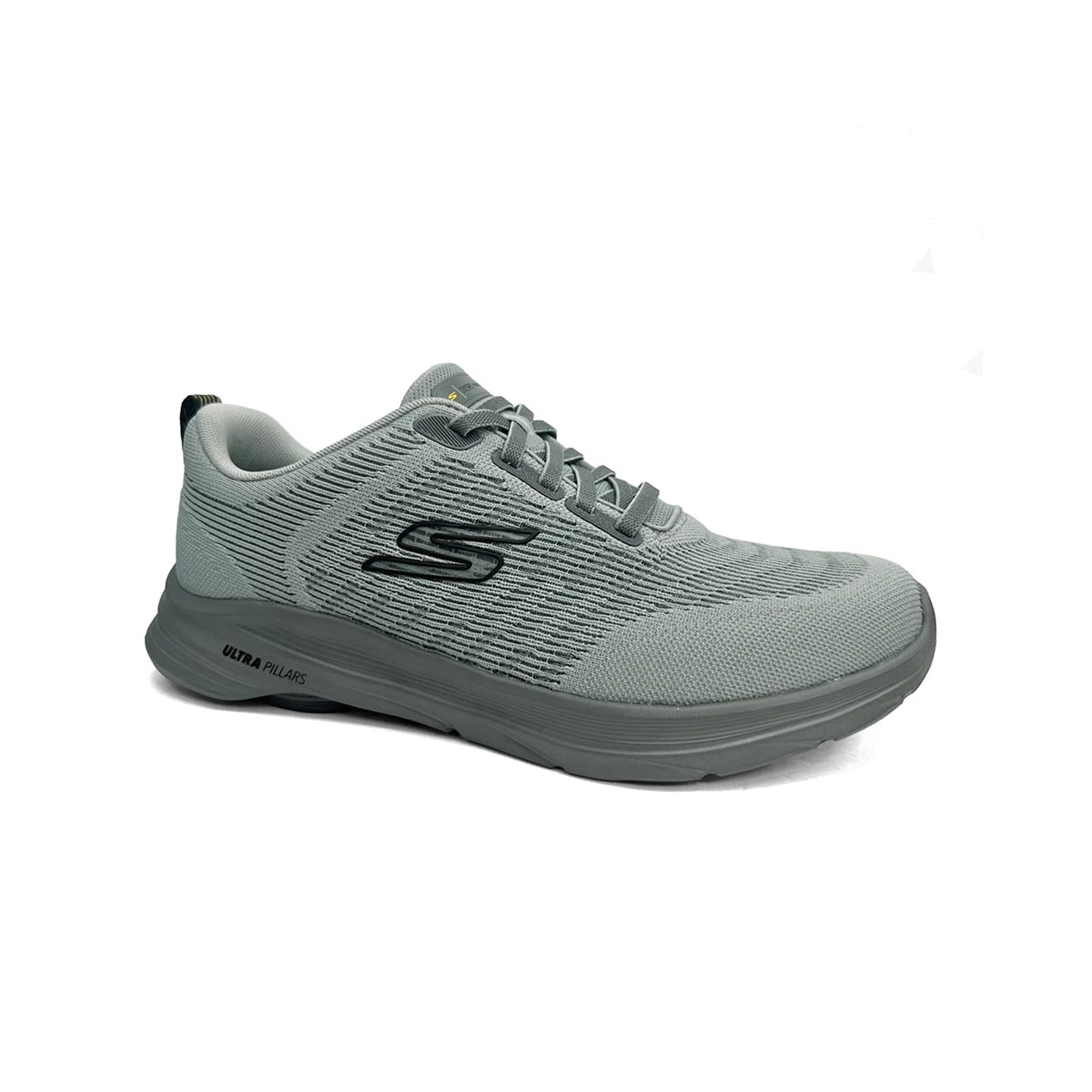 Tênis Skechers Masculino Esporte Go Walk 8 Day 216782 Cinza Tênis Skechers Masculino Esporte Go Walk 8 Day 216782 Cinza