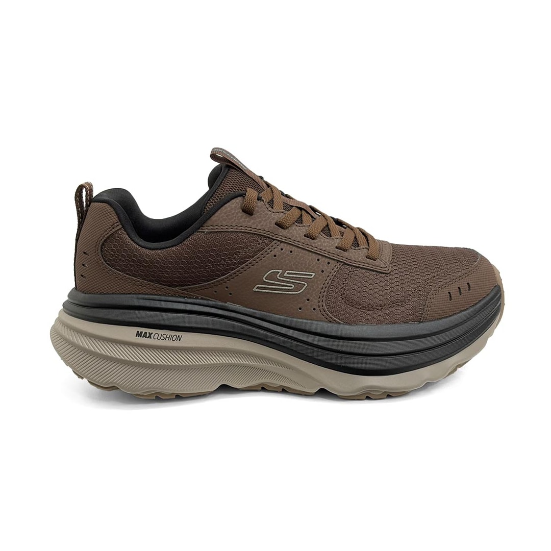 Tênis Skechers Masculino Esporte Max Cushioning Zirrus 237818 Marrom