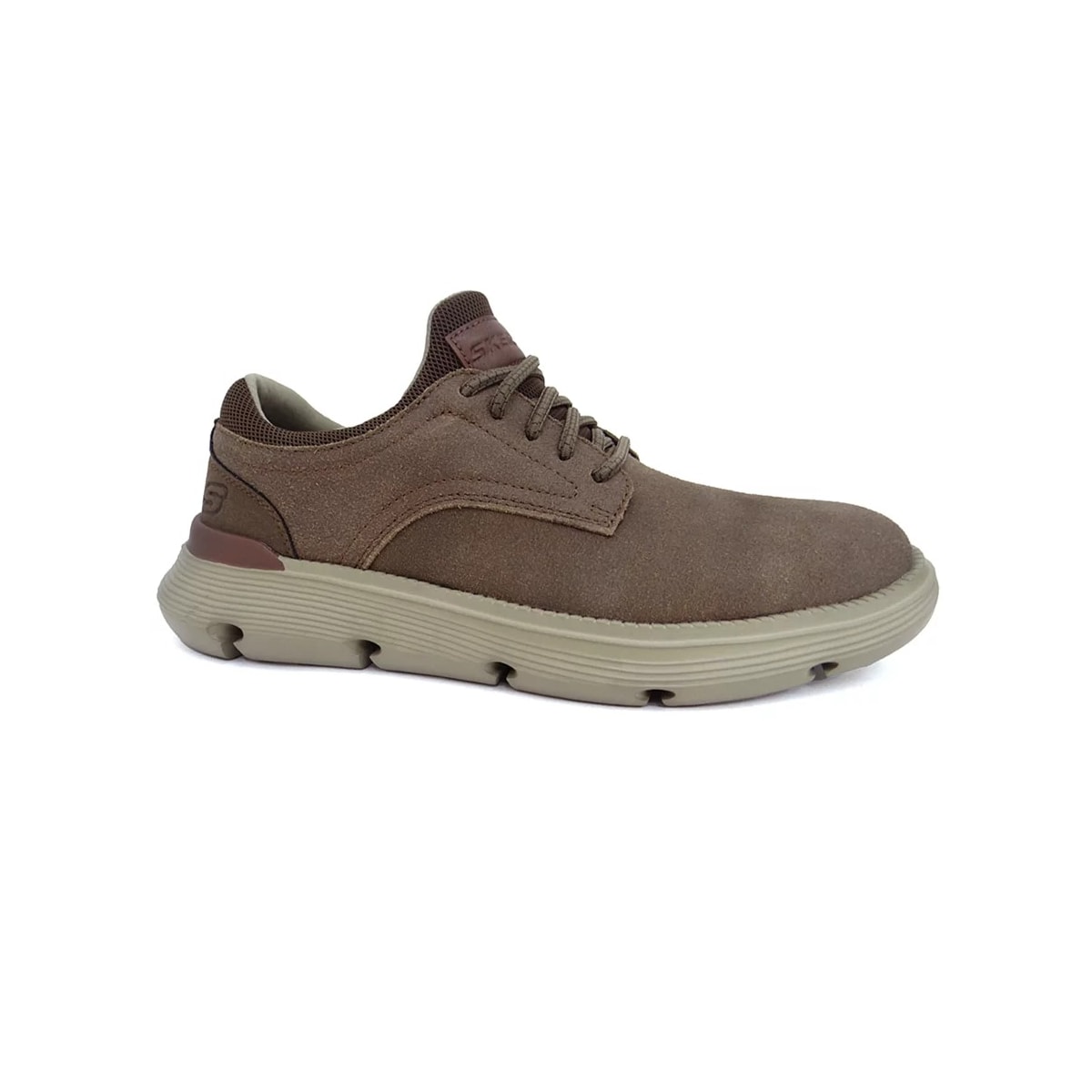 Tênis Skechers Masculino Garza-Zen Alto Marrom Claro Tênis Skechers Masculino Garza-Zen Alto Marrom Claro