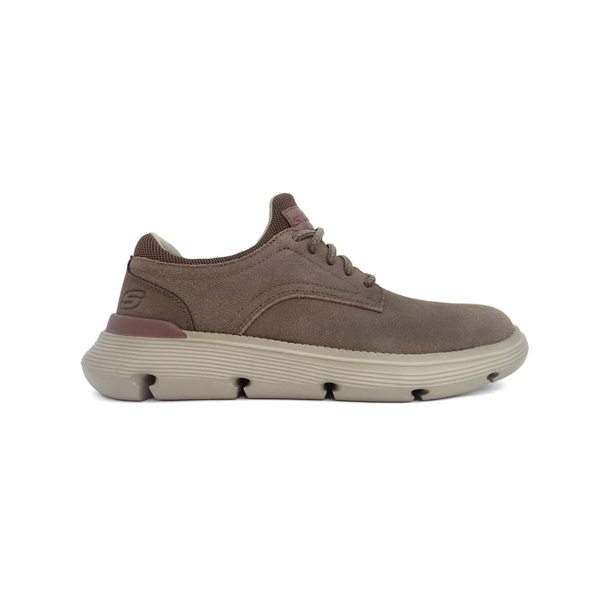 Tênis Skechers Masculino Garza-Zen Alto Marrom Claro Tênis Skechers Masculino Garza-Zen Alto Marrom Claro