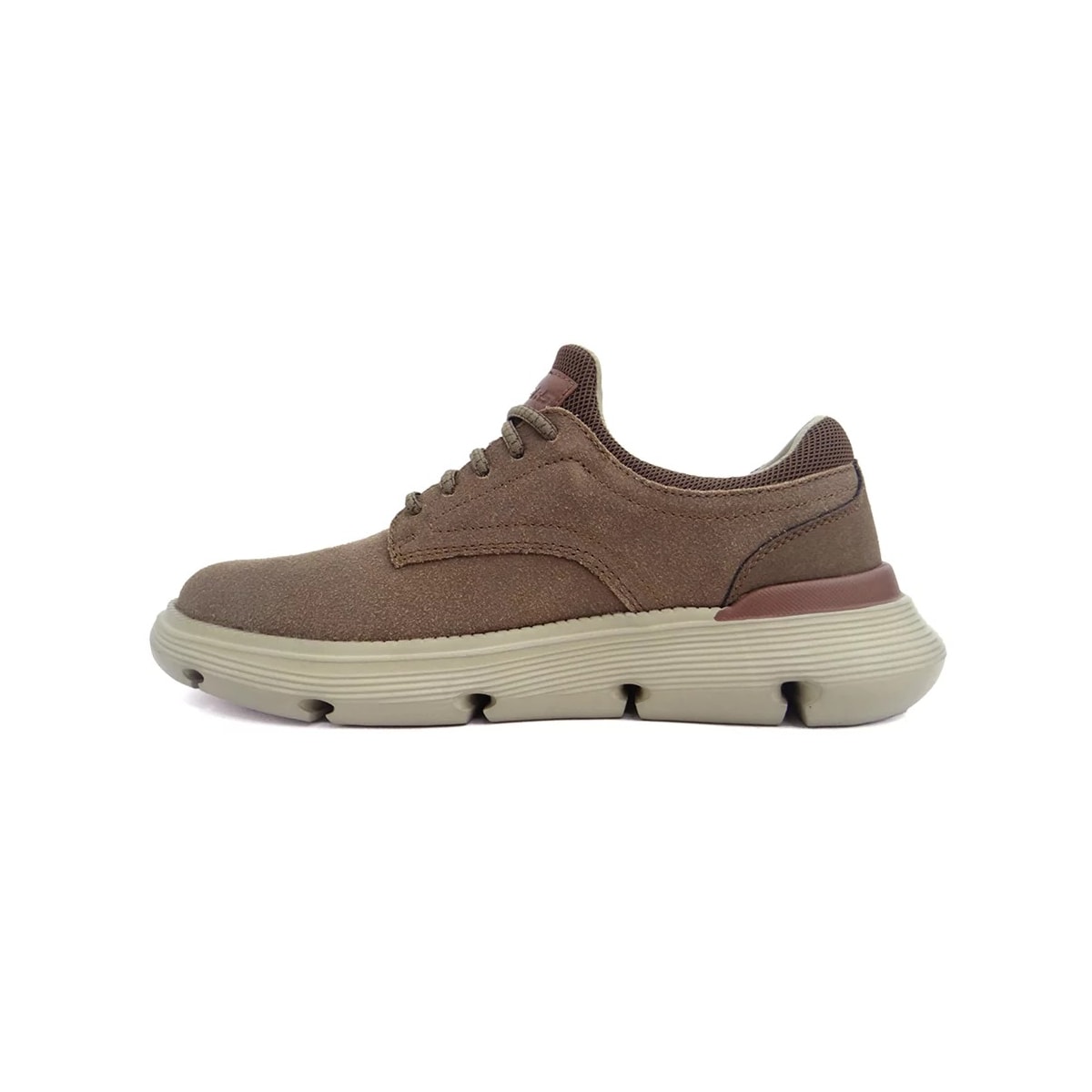 Tênis Skechers Masculino Garza-Zen Alto Marrom Claro Tênis Skechers Masculino Garza-Zen Alto Marrom Claro