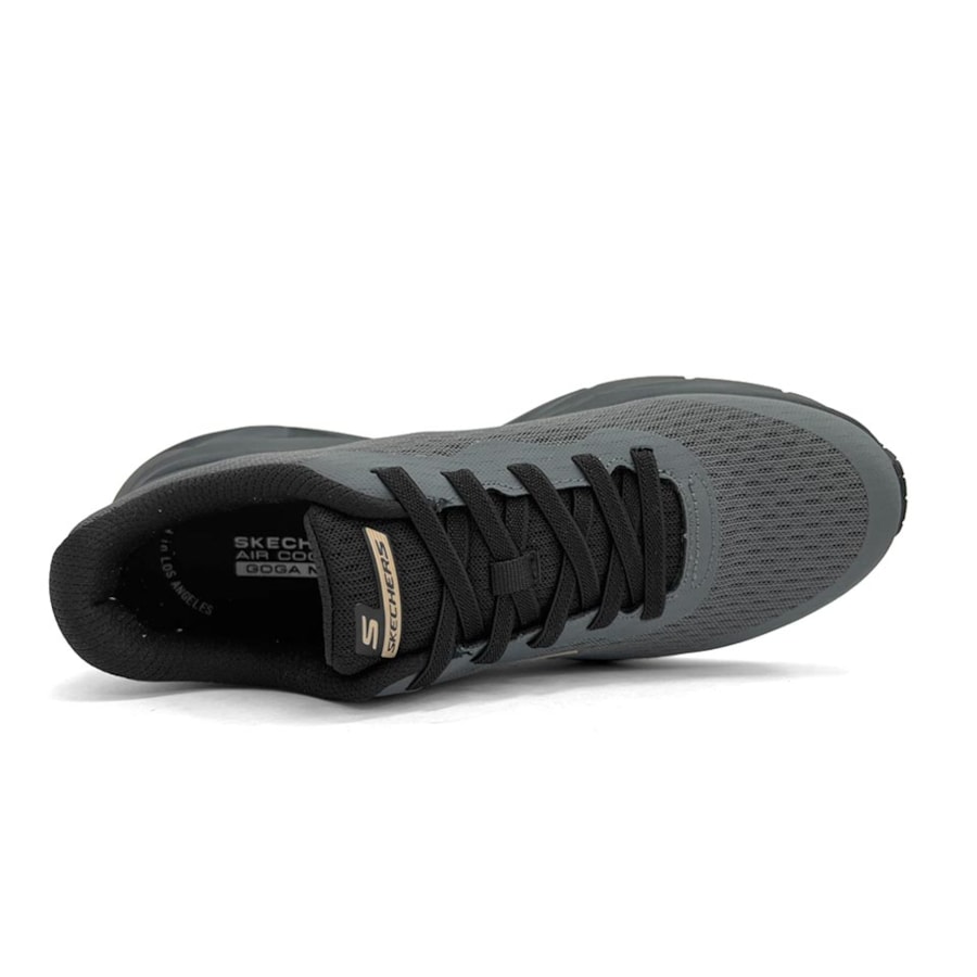 Tênis Skechers Masculino Glide-Step Vortex 221041 Carvão