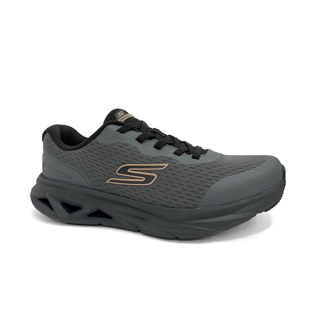 Tênis Skechers Masculino Glide-Step Vortex 221041 Carvão Tênis Skechers Masculino Glide-Step Vortex 221041 Carvão