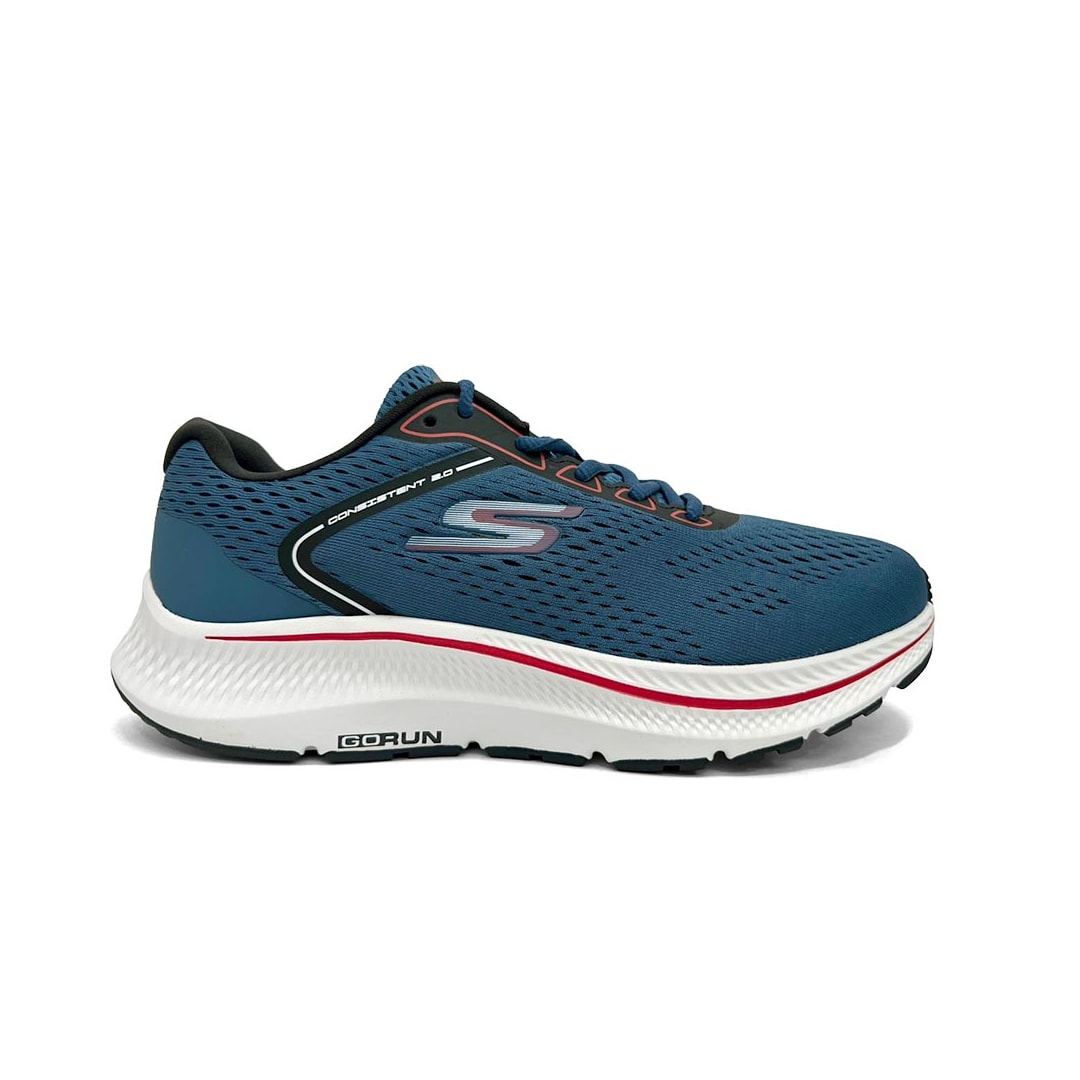 Tênis Skechers Masculino Go Run Consistent 220865 Azul Marinho Tênis Skechers Masculino Go Run Consistent 220865 Azul Marinho