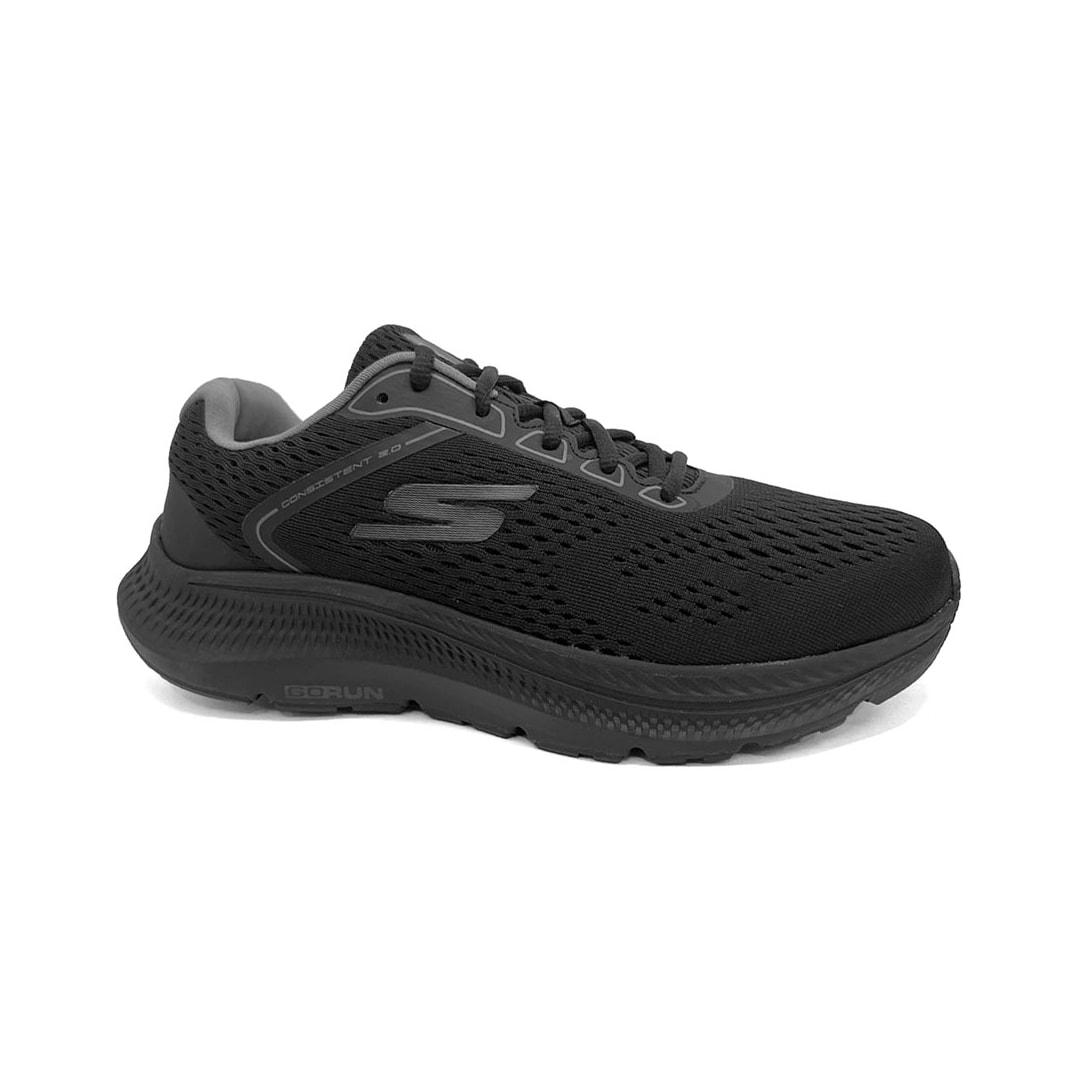 Tênis Skechers Masculino Go Run Consistent 220865 Preto Tênis Skechers Masculino Go Run Consistent 220865 Preto