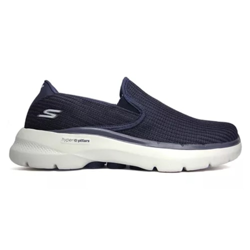 Tenis Skechers Masculino Go Walk 6 Anaglyph Azul Marinho