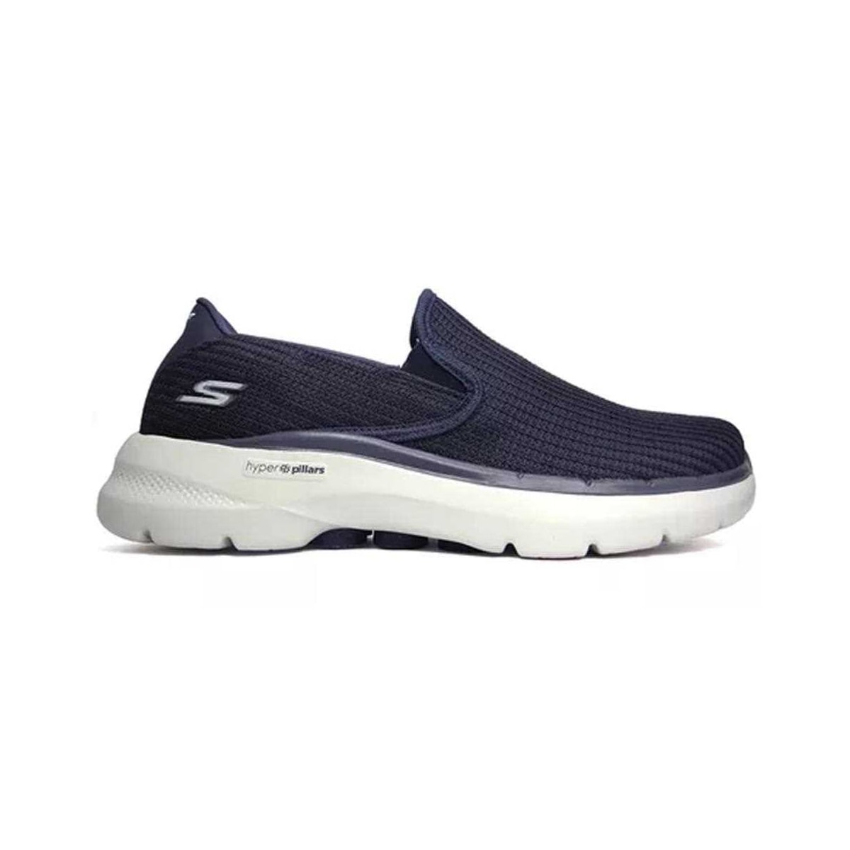 Tênis Skechers Masculino Go Walk 6 Anaglyph Azul Marinho Tênis Skechers Masculino Go Walk 6 Anaglyph Azul Marinho