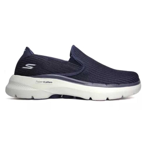 Tênis Skechers Masculino Go Walk 6 Anaglyph Azul Marinho