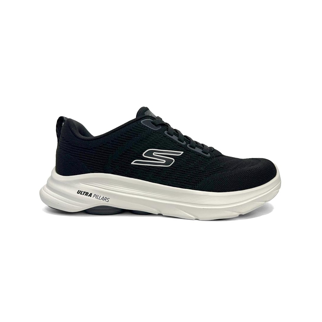 Tênis Skechers Masculino Go Walk 8 Day 216782 Preto/Branco