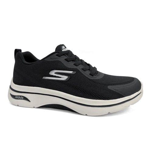 Tênis Skechers Masculino Go Walk Arch Fit 2.0 216816 Preto