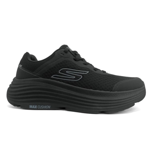 Detalhe - Tênis Skechers Masculino Max Cushioning Endeavour 220613 Preto