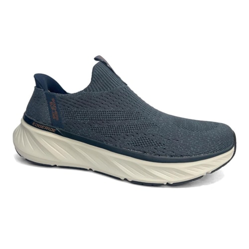 Tênis Skechers Masculino Slip-On Edgeride Commissioner Azul