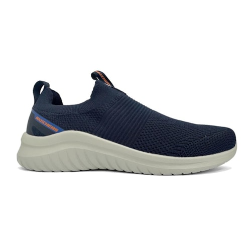 Detalhe - Tênis Skechers Masculino Ultra Flex 2.0 894387 Azul Marinho