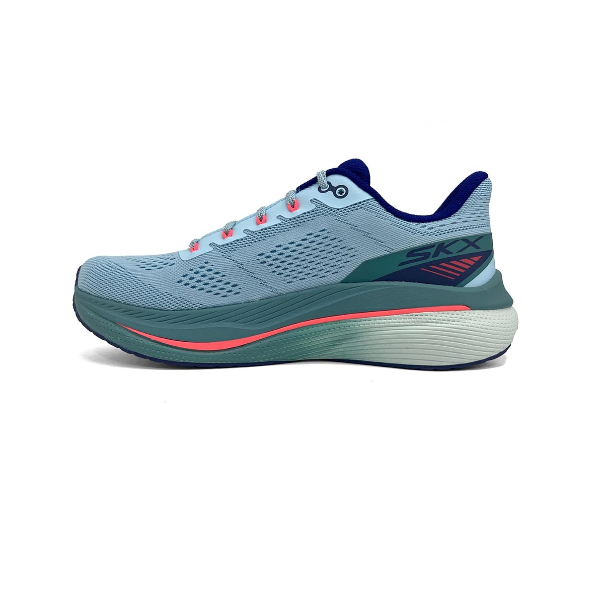 Tênis Skechers Max Cushioning Propulsion 128901 Azul Claro Tênis Skechers Max Cushioning Propulsion 128901 Azul Claro