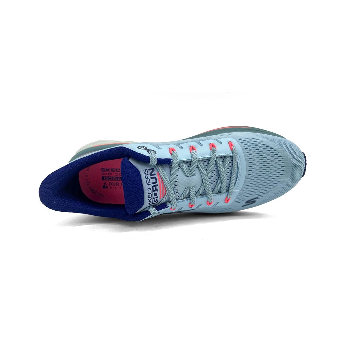 Tênis Skechers Max Cushioning Propulsion 128901 Azul Claro Tênis Skechers Max Cushioning Propulsion 128901 Azul Claro