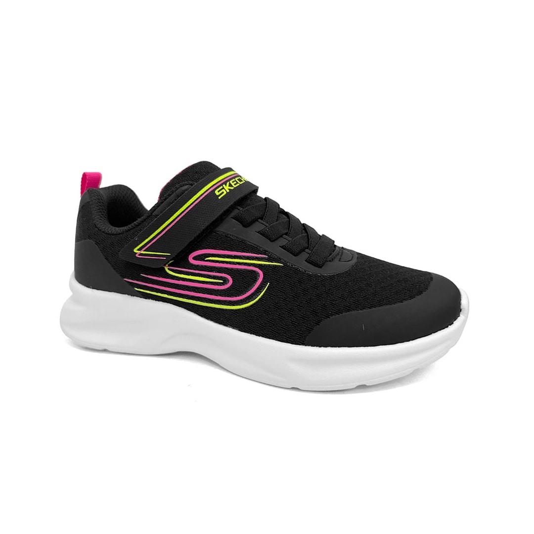 Tênis Skechers Menina Dynamatic-Nonstop 303577L Preto