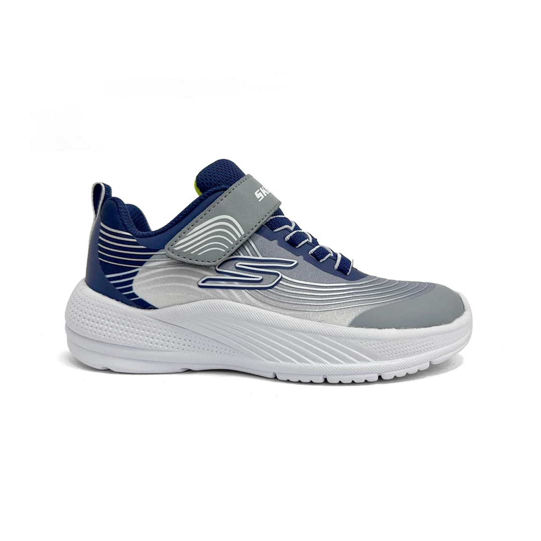 Tênis Skechers Menino Microspec Advance 403926L Azul Marinho