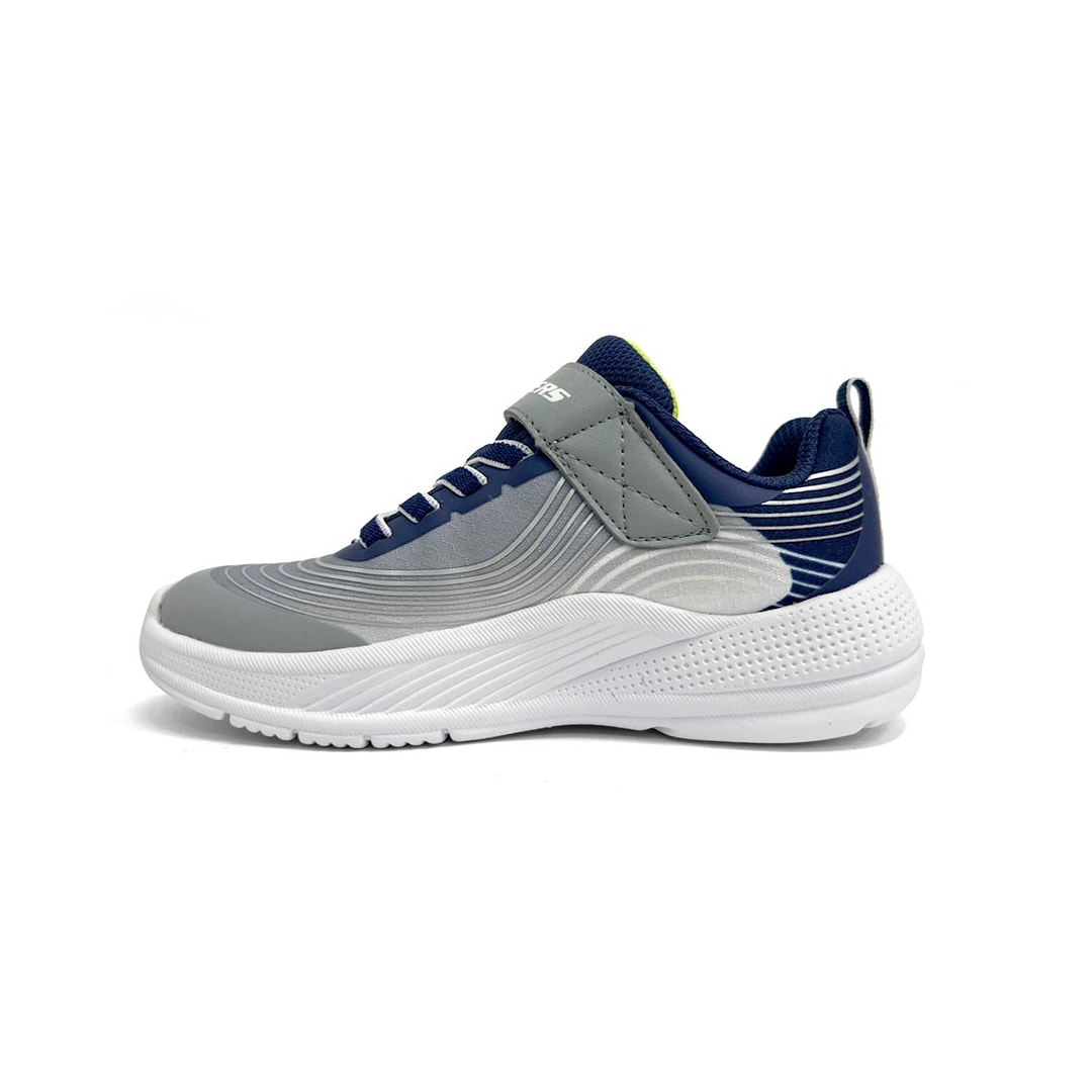 Tênis Skechers Menino Microspec Advance 403926L Azul Marinho