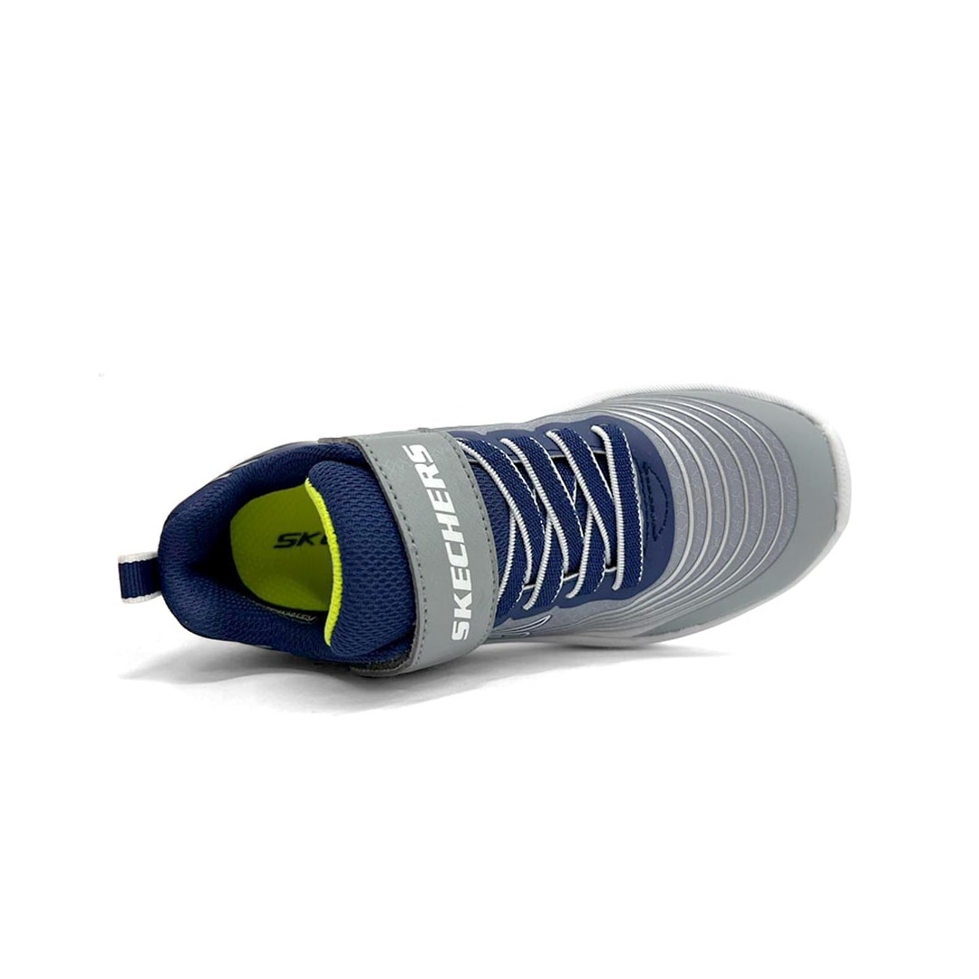 Tênis Skechers Menino Microspec Advance 403926L Azul Marinho