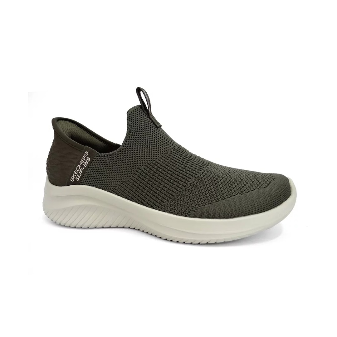 Tênis Skechers Ultra Flex 3.0 Cozy Streak Verde Oliva