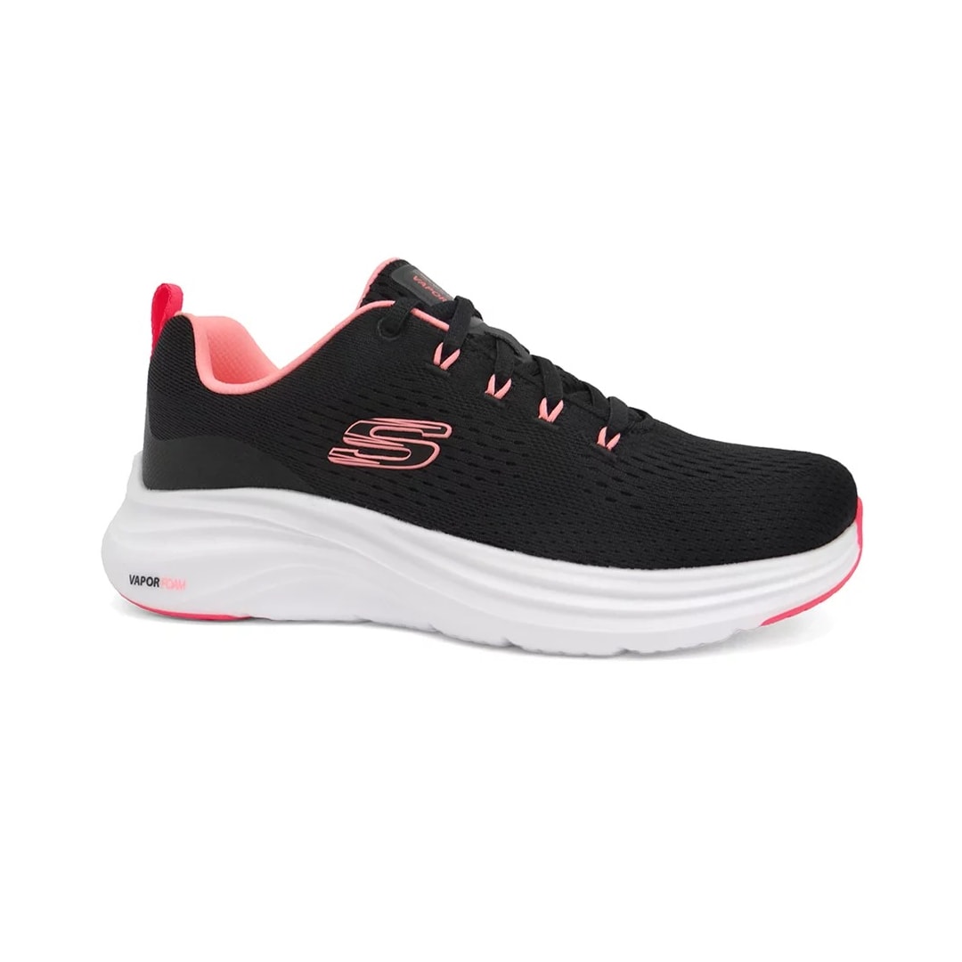 Tênis Skechers Vegano Vapor Foam Fresh Trend 150024 Preto/Rosa Tênis Skechers Vegano Vapor Foam Fresh Trend 150024 Preto/Rosa