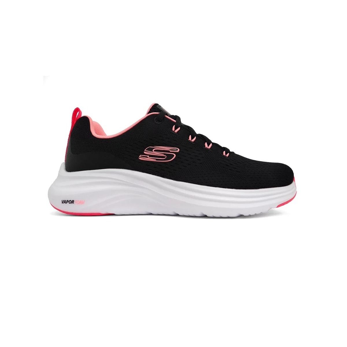Tênis Skechers Vegano Vapor Foam Fresh Trend 150024 Preto/Rosa Tênis Skechers Vegano Vapor Foam Fresh Trend 150024 Preto/Rosa