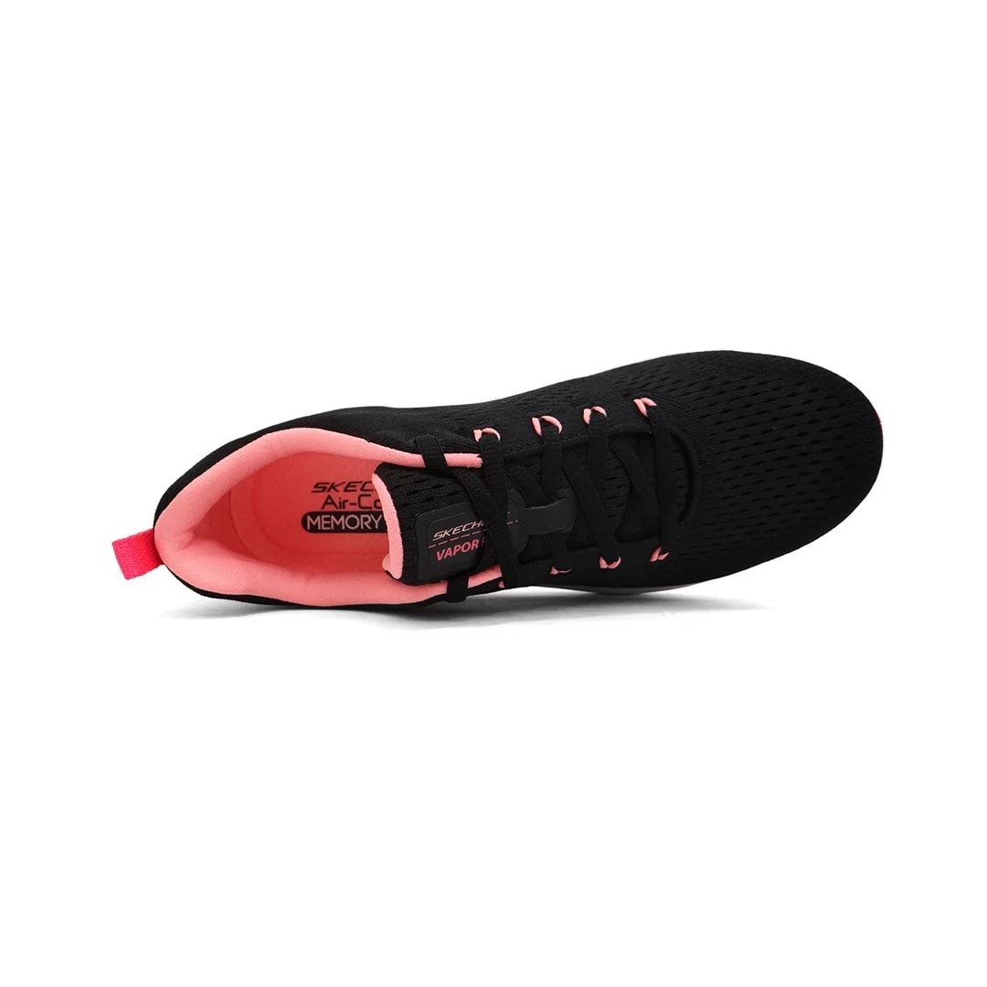 Tênis Skechers Vegano Vapor Foam Fresh Trend 150024 Preto/Rosa Tênis Skechers Vegano Vapor Foam Fresh Trend 150024 Preto/Rosa