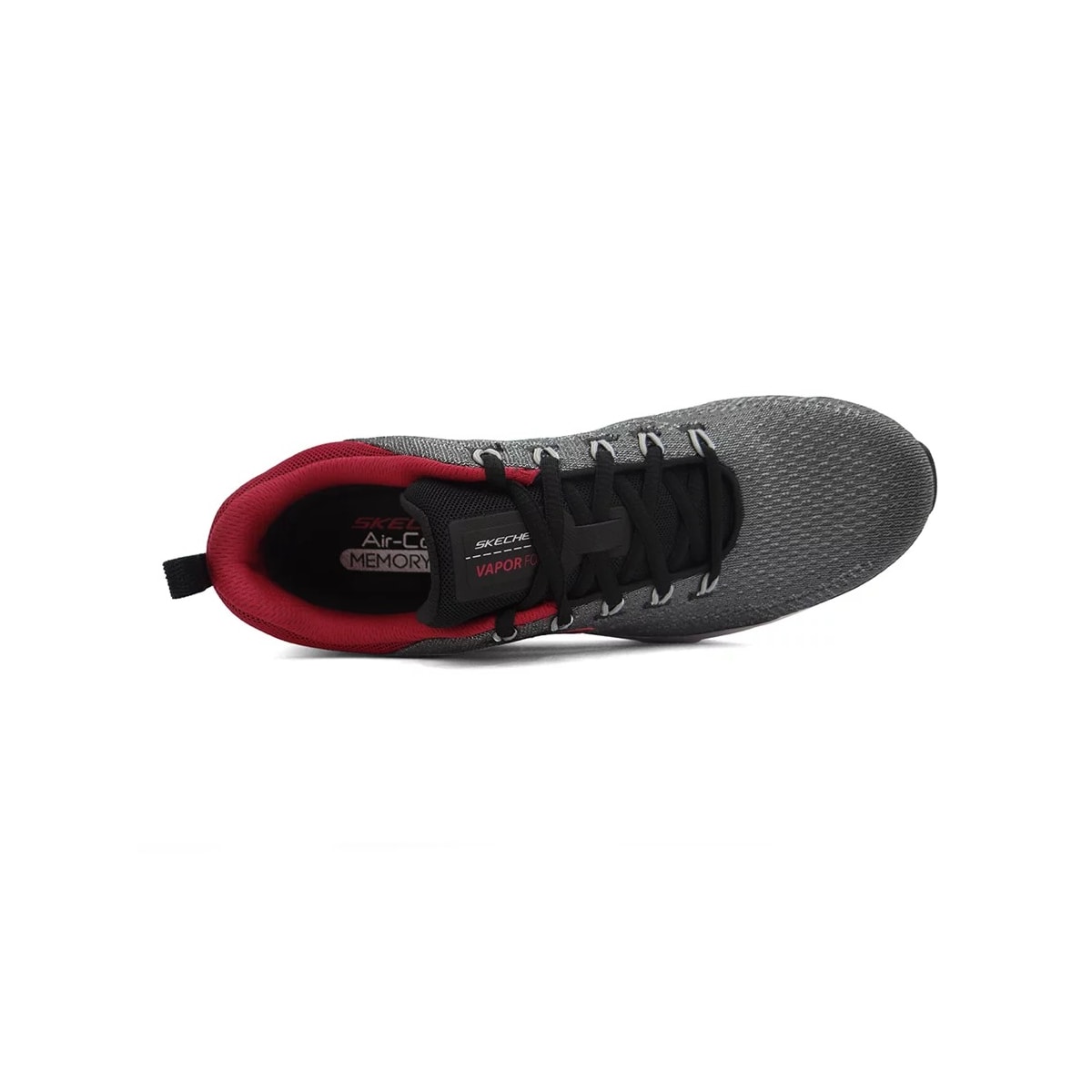 Tênis Skechers Vegano Vapor Foam - Varien Preto/Vermelho Tênis Skechers Vegano Vapor Foam - Varien Preto/Vermelho