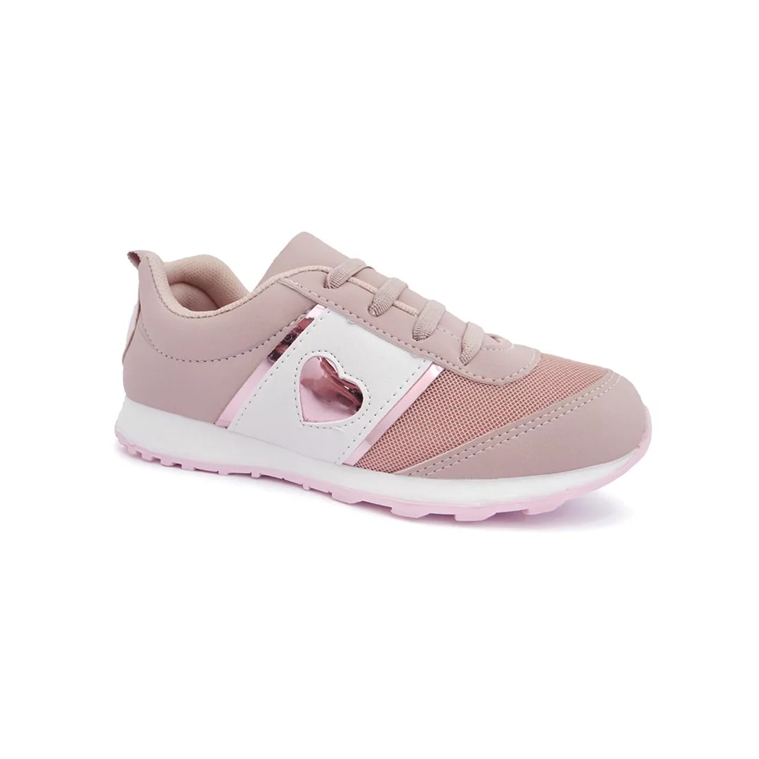 Tênis Street Infantil Menina 10.117 Jet Kids Rose Tênis Street Infantil Menina 10.117 Jet Kids Rose