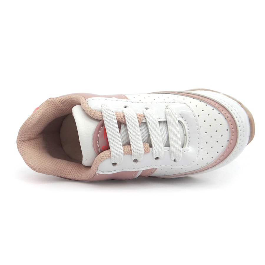 Tênis Comfort Rose Branco