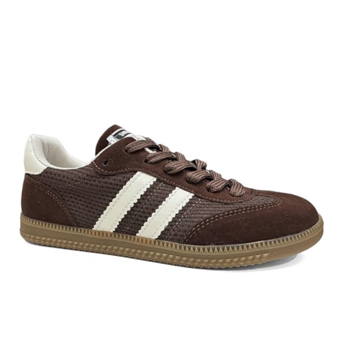 Tênis Sua Cia Casual 8355.16327 Cafe/Terra/Off White