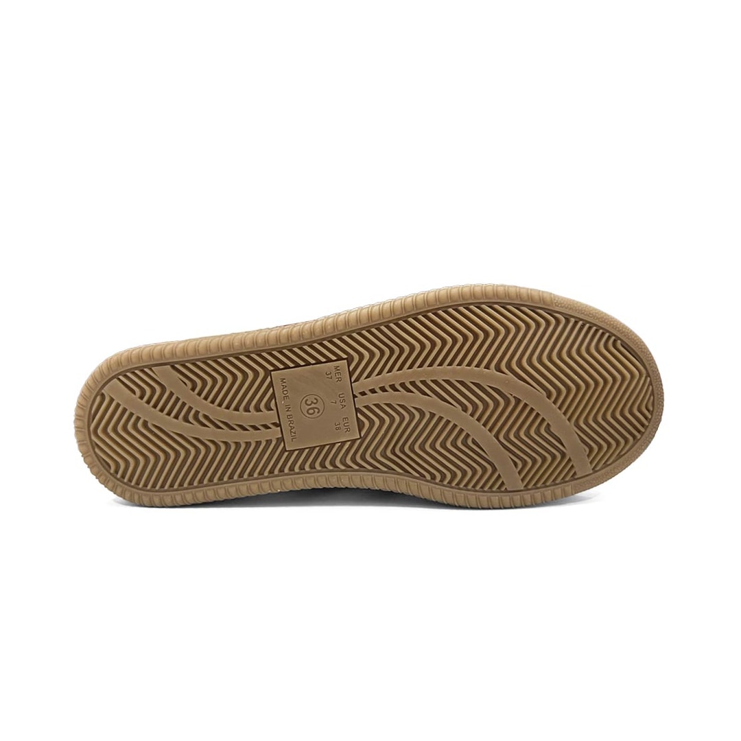 Tênis Sua Cia Casual 8355.16327 Off White/Marrone