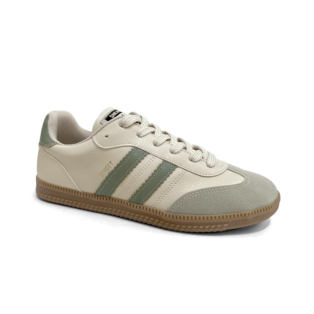 Tênis Sua Cia Casual 8355.16327 Off White/Matte/Cinza Tênis Sua Cia Casual 8355.16327 Off White/Matte/Cinza