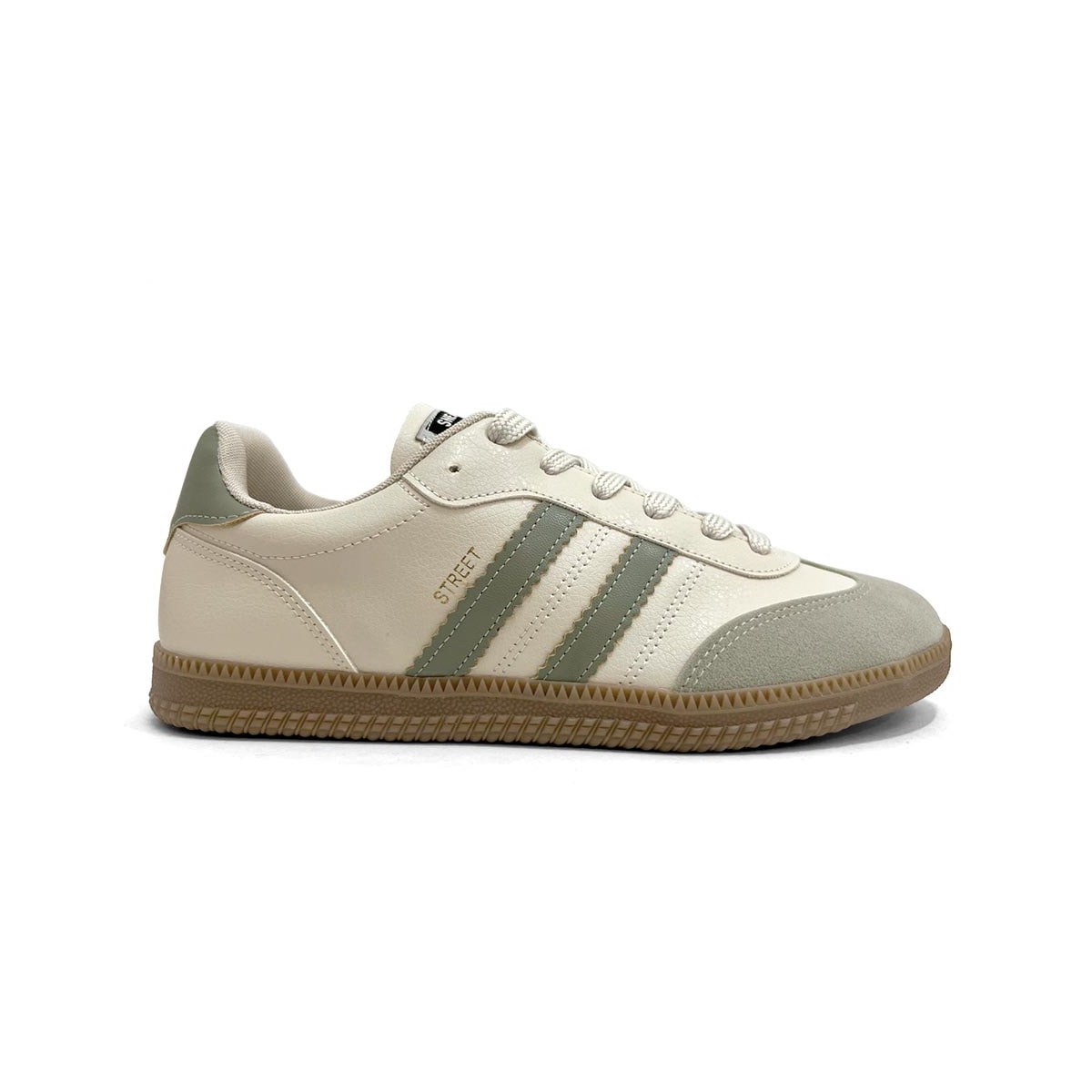 Tênis Sua Cia Casual 8355.16327 Off White/Matte/Cinza Tênis Sua Cia Casual 8355.16327 Off White/Matte/Cinza