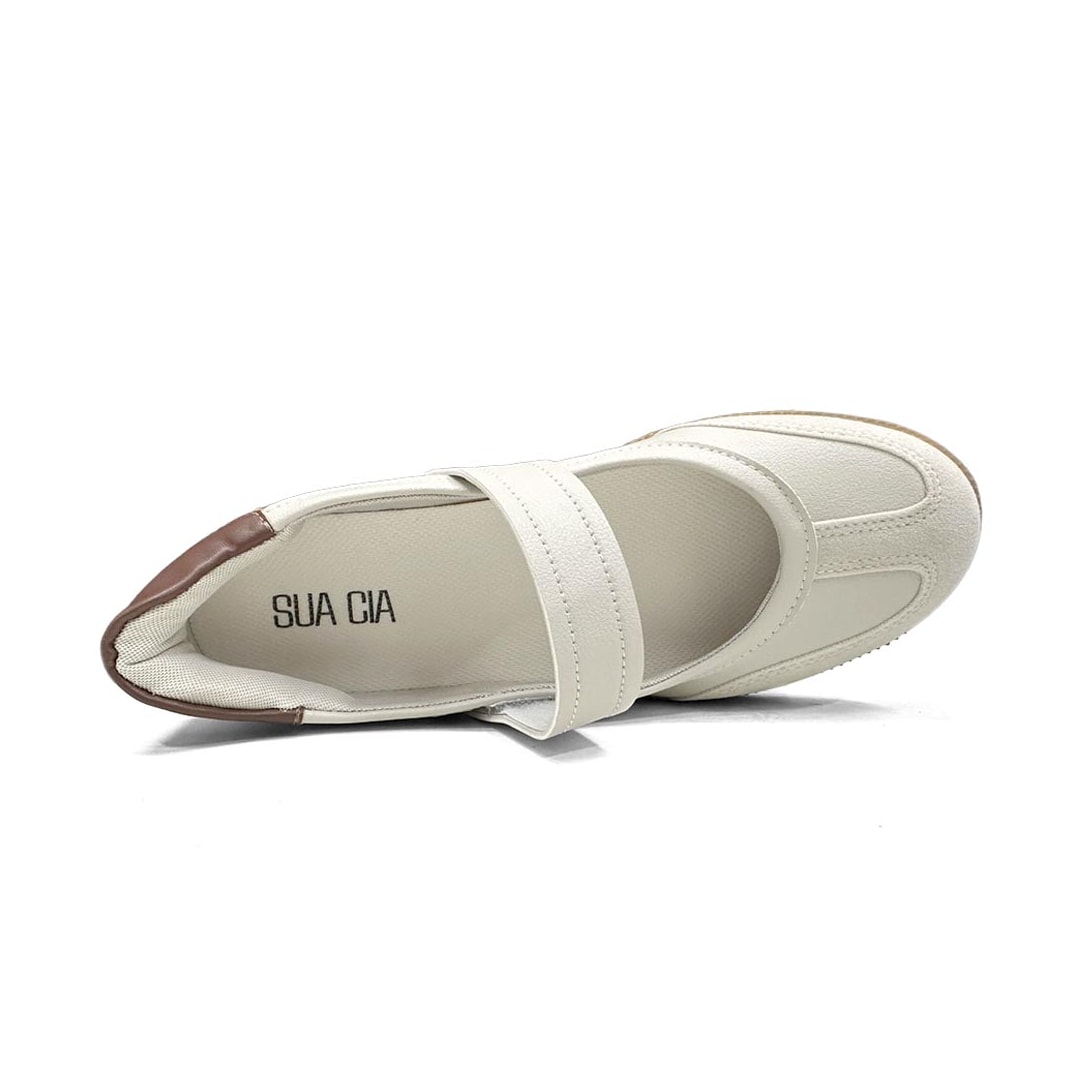Tênis Sua Cia Casual Boneca 8355.16790 Off White Tênis Sua Cia Casual Boneca 8355.16790 Off White