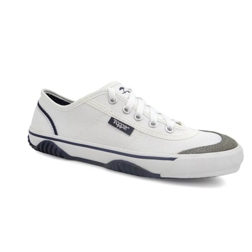 Tenis Topper Futsal New Casual V 4124642 Branco/Azul