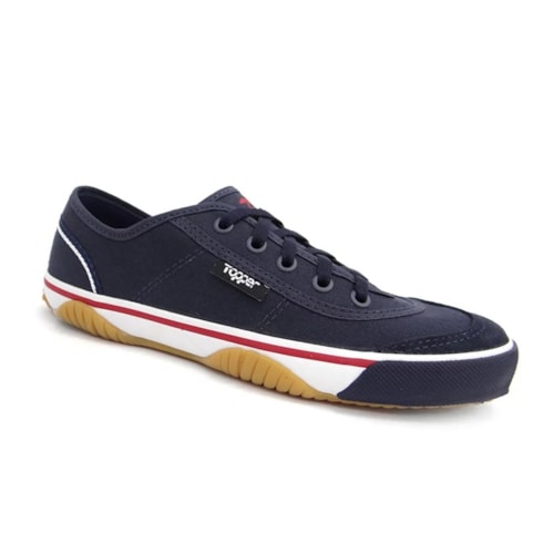 Tenis Topper Futsal New Casual V 4124642 Marinho/Branco/Verme