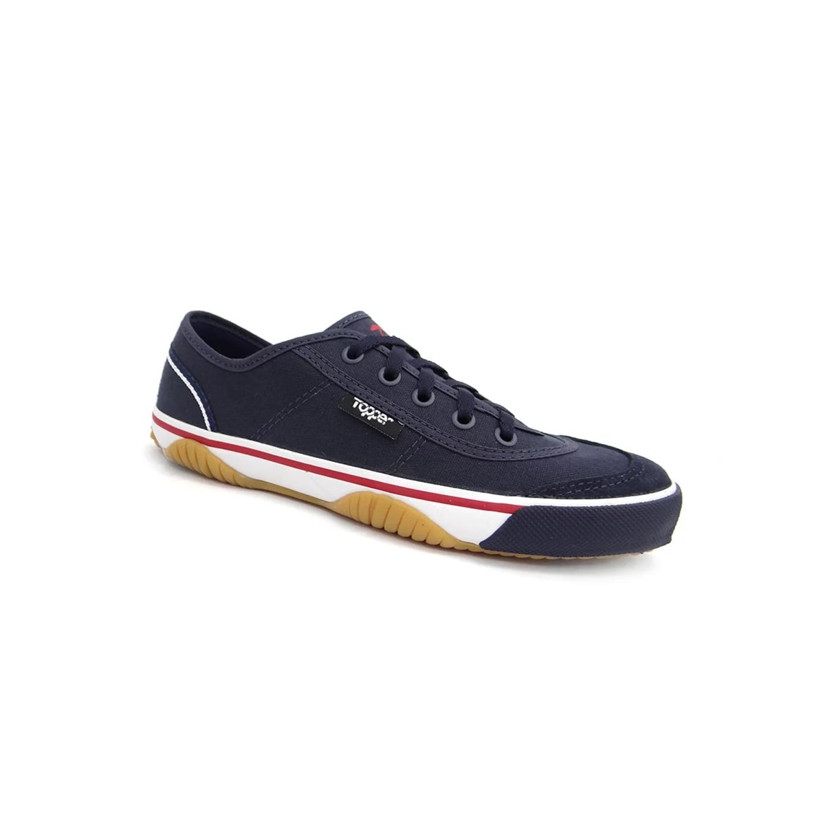 Tênis Topper Futsal New Casual V 4124642 Marinho/Branco/Verme Tênis Topper Futsal New Casual V 4124642 Marinho/Branco/Verme