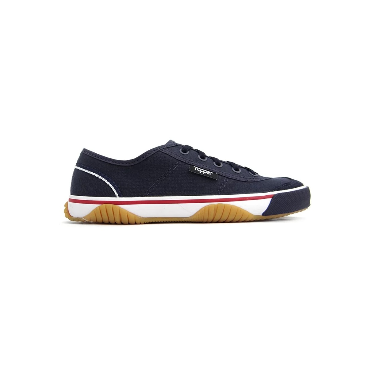 Tênis Topper Futsal New Casual V 4124642 Marinho/Branco/Verme