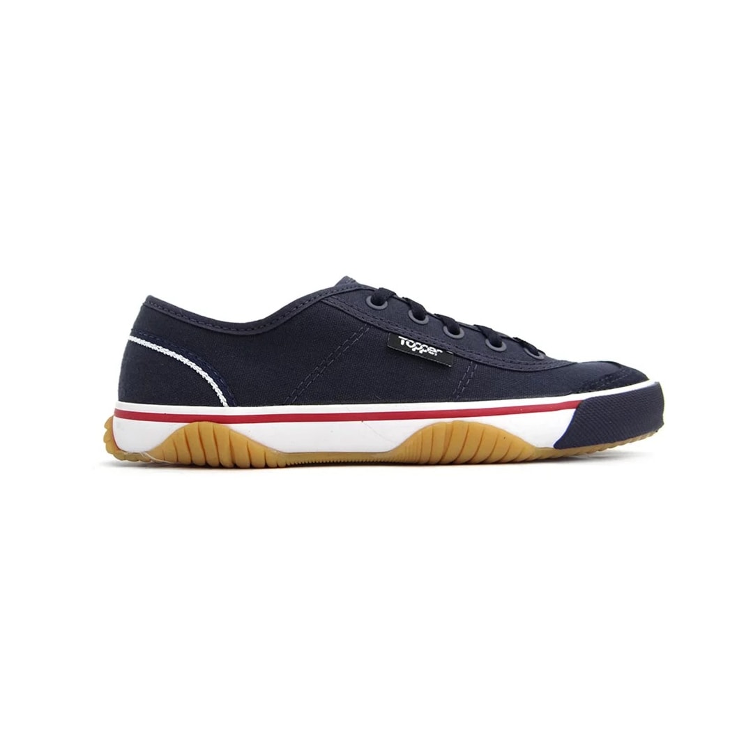 Tênis Topper Futsal New Casual V 4124642 Marinho/Branco/Verme Tênis Topper Futsal New Casual V 4124642 Marinho/Branco/Verme