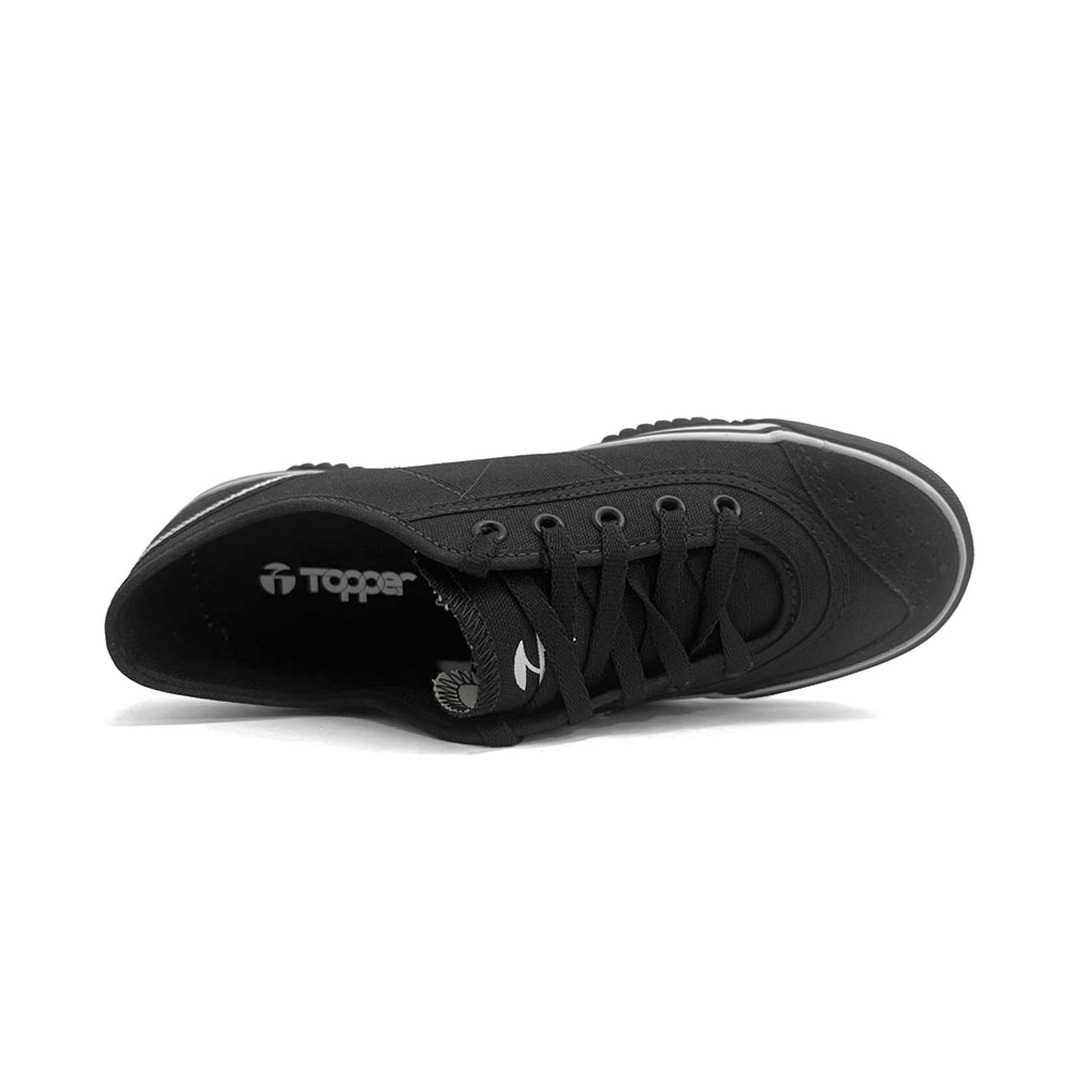 Tênis Topper Futsal New Casual V 4124642 Preto/Branco