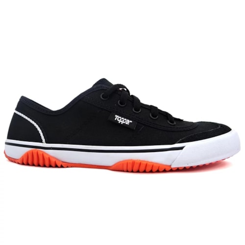 Tenis Topper Futsal New Casual V 4124642 Preto/Laranja