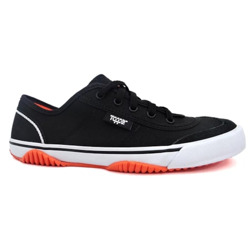 Tenis Topper Futsal New Casual V 4124642 Preto/Laranja