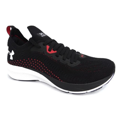 Tênis Under Armour Feminino Charged Slight Preto/Vermelho