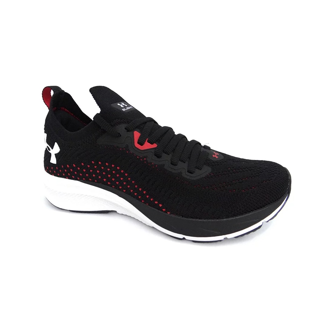 Tênis Under Armour Feminino Charged Slight Preto/Vermelho