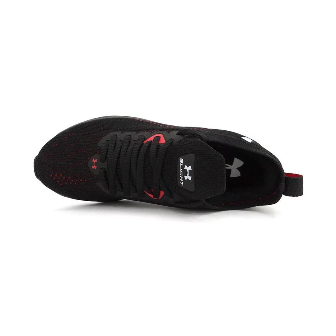 Tênis Under Armour Feminino Charged Slight Preto/Vermelho