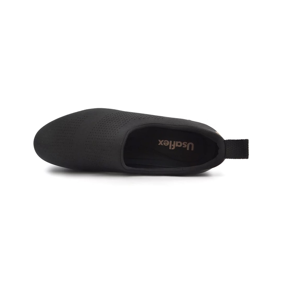 Tênis Usaflex Casual Conforto Af0607 Preto/Preto