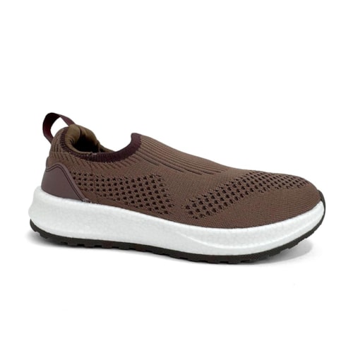 Tênis Usaflex Casual Conforto Ao15006 Chocolate