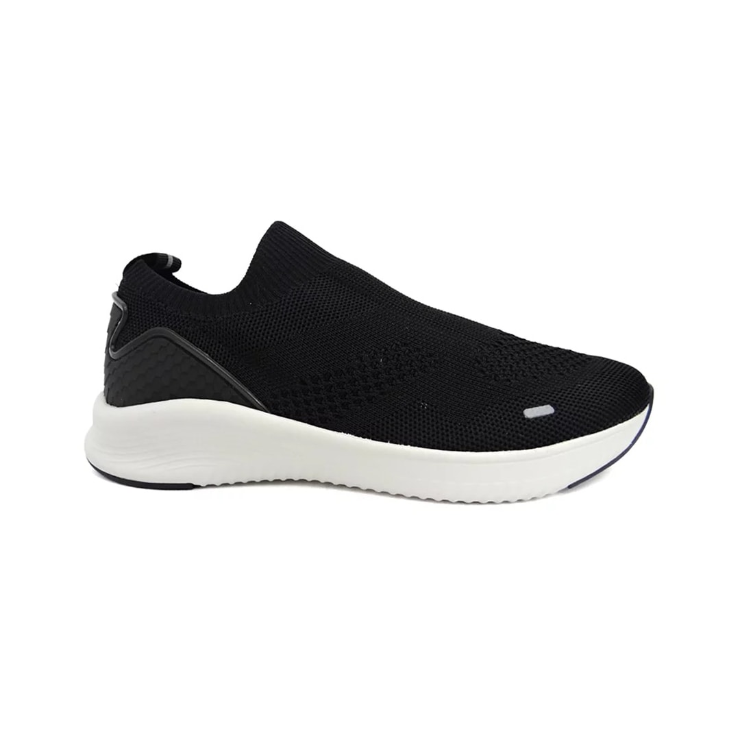 Tênis Usaflex Casual Tricot Af3222 Preto